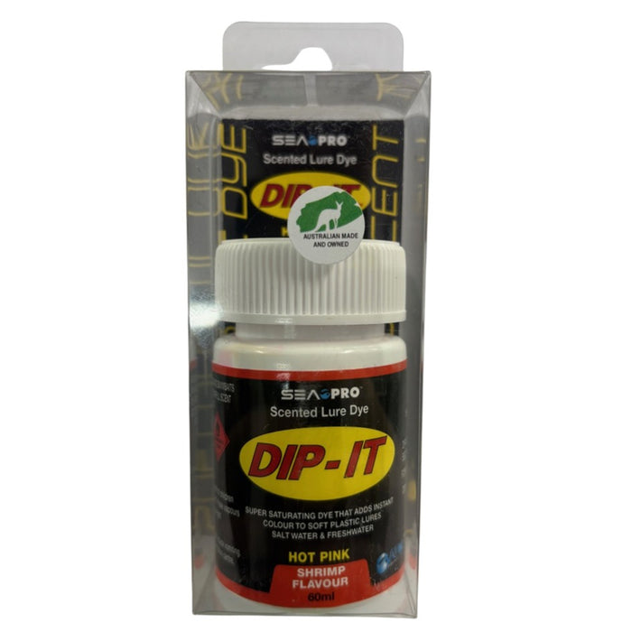 SEA PRO DIP IT SHRIMP SCENTED LURE DYE [CLR:HOT PINK]