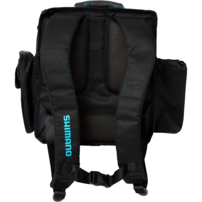 SHIMANO BACKPACK WITH TACKLE BOXES BLACK [SZ:MEDIUM]