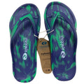 SLAPPA'S THONGS BLUE GREEN [SZ:35]