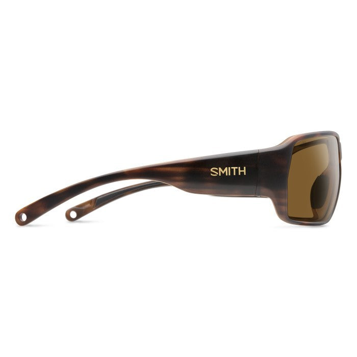 SMITHS OPTICS CASTAWAY MATTE TORTOISE CHROMAPOP GLASS POLARIZED BROWN