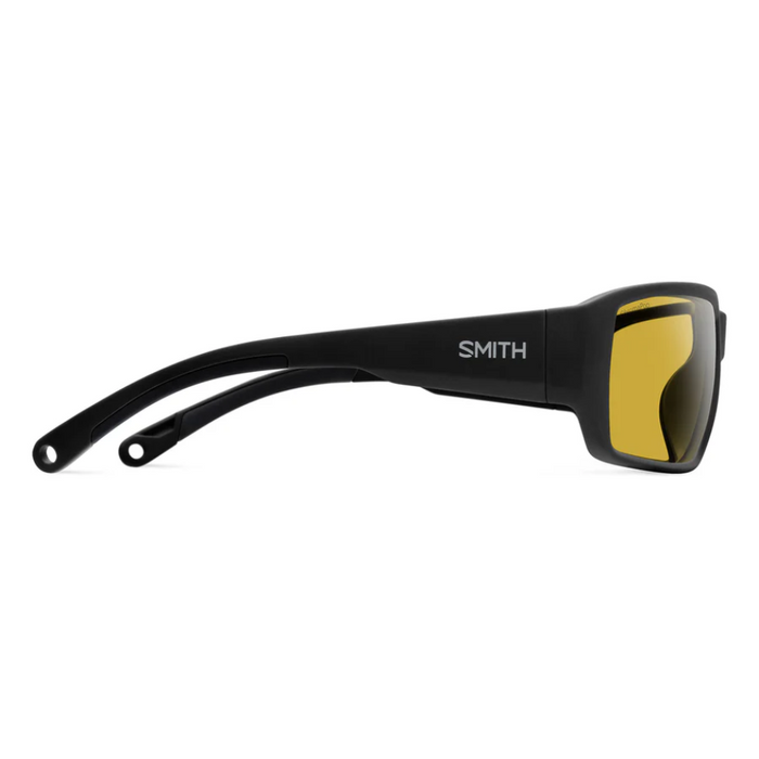 SMITHS OPTICS HOOKSET MATTE BLACK CHROMAPOP GLASS LOW LIGHT YELLOW