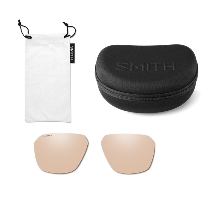 SMITHS OPTICS LEADOUT PIVLOCK MATTE BLACK CHROMAPOP BLACK