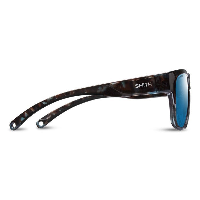 SMITHS OPTICS ROCKAWAY SKY TORTOISE CHROMAPOP GLASS POLARIZED BLUE MIRROR
