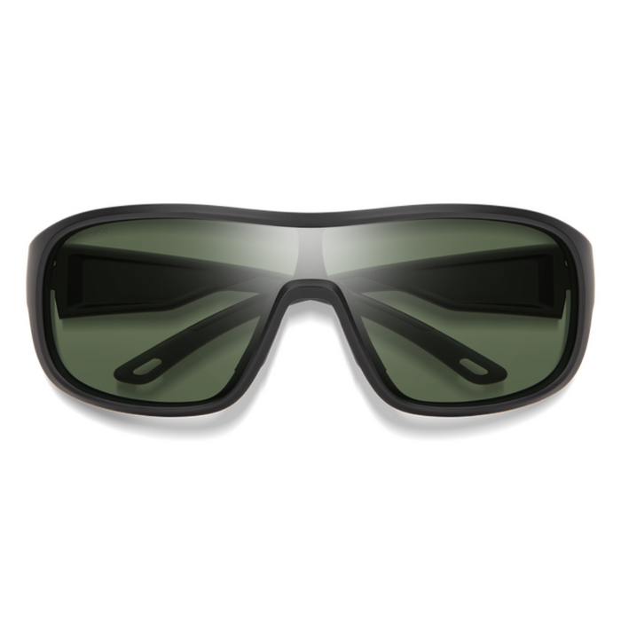 SMITHS OPTICS SPINNER MATTE BLACK CHROMAPOP POLARIZED GREY GREEN