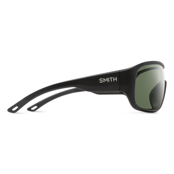 SMITHS OPTICS SPINNER MATTE BLACK CHROMAPOP POLARIZED GREY GREEN