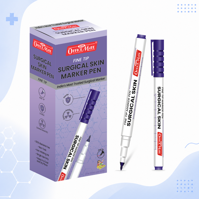 Soni Officemate Surgical and Medical Skin Body Marker Pens