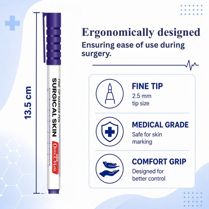 Soni Officemate Surgical and Medical Skin Body Marker Pens