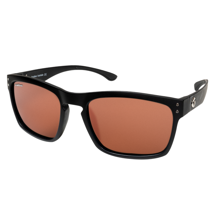 SPOTTERS SUNGLASSES CRYPTO MATT BLACK [LENS:HALIDE]