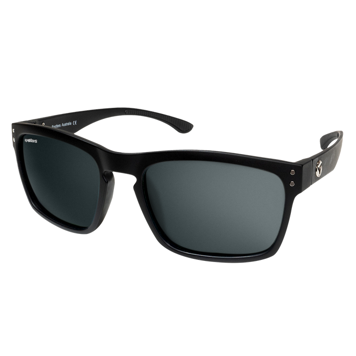 SPOTTERS SUNGLASSES CRYPTO MATT BLACK [LENS:CARBON]