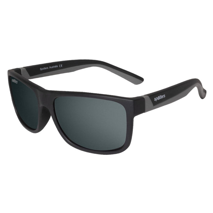 SPOTTERS SUNGLASSES KIDS WOMBAT MATT BLACK [LENS:GREY]