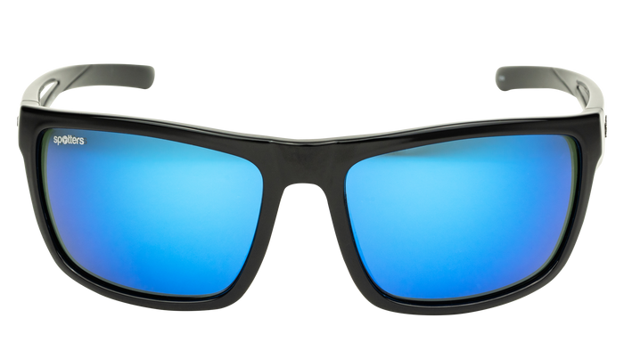 SPOTTERS SUNGLASSES MORPH GLOSS BLACK [LENS:ICE]