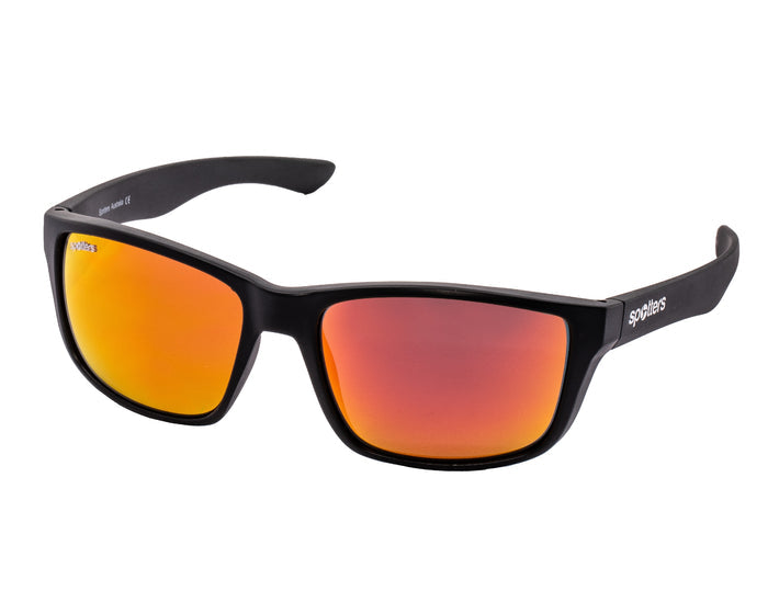 SPOTTERS SUNGLASSES REBEL MATT BLACK [LENS:IGNITE]