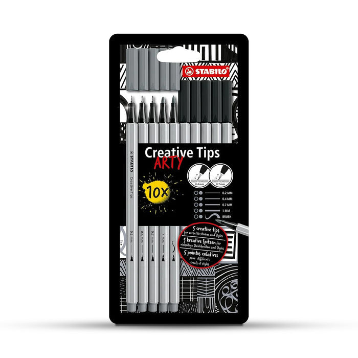 Black- Pack of 10