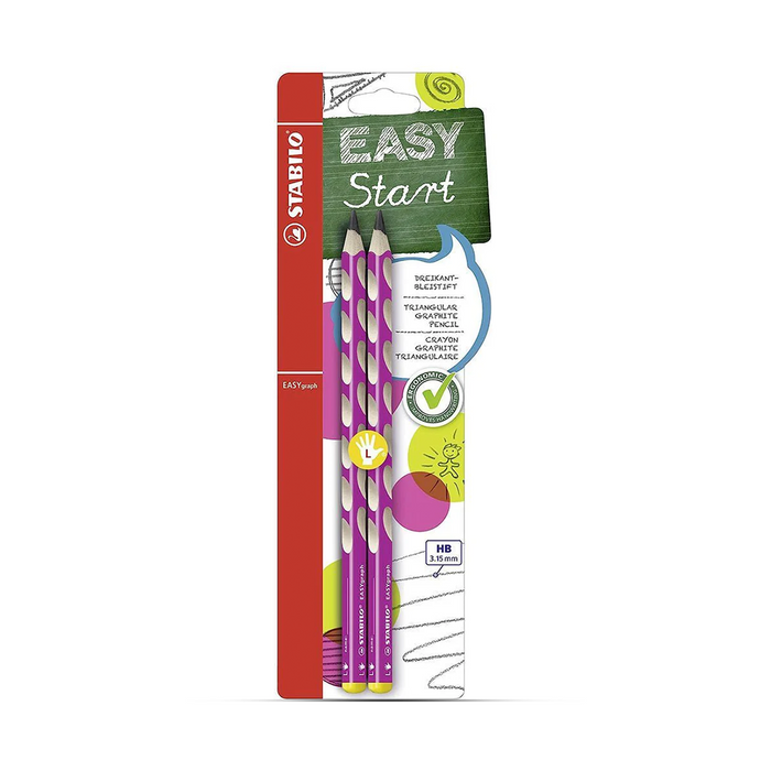 Stabilo Easygraph Left Handed Pencil Set