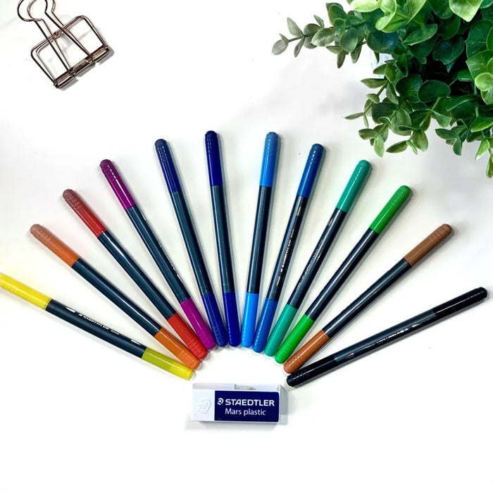 Staedtler Double-Ended Lettering Brush Pens