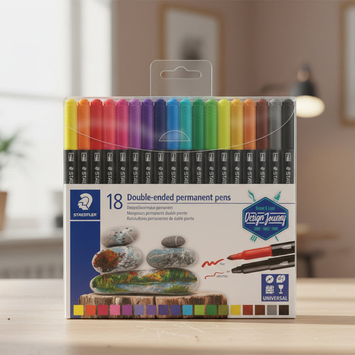 Staedtler Double Ended Permanent Pens