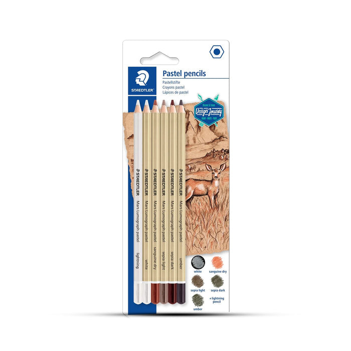 Staedtler Mars Lumograph Pastel Pencils Set