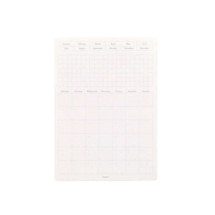 Stalogy Mini Monthly Calendar Stickers - SCOOBOO - A-DO-ST-STA-009 - Stencils & Stickers