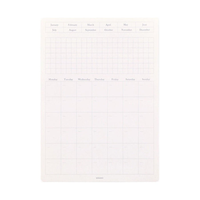 Stalogy Monthly Calendar Stickers - SCOOBOO - A-DO-ST-STA-010 - Stencils & Stickers