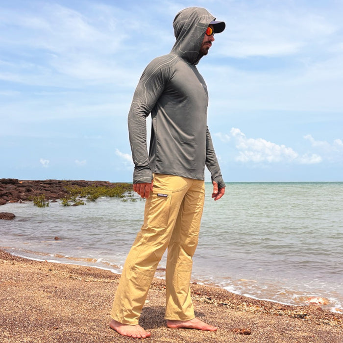 STAUNCH CRAB COAST TO CAMP PANTS TAN [SZ:2X-SMALL]