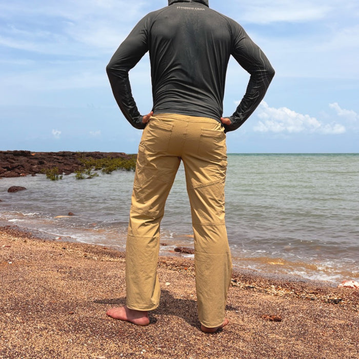 STAUNCH CRAB COAST TO CAMP PANTS TAN [SZ:2X-SMALL]