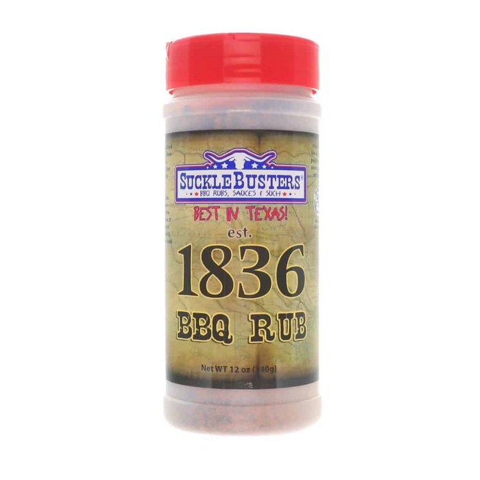 SUCKLE BUSTERS 1836 BEEF RUB 12OZ