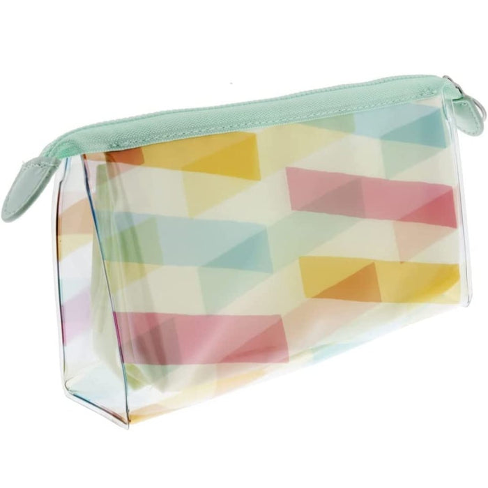 Sun Star Clear Colorful Pencil Pouch - SCOOBOO - S1424491 - Pen Stand & Organisers