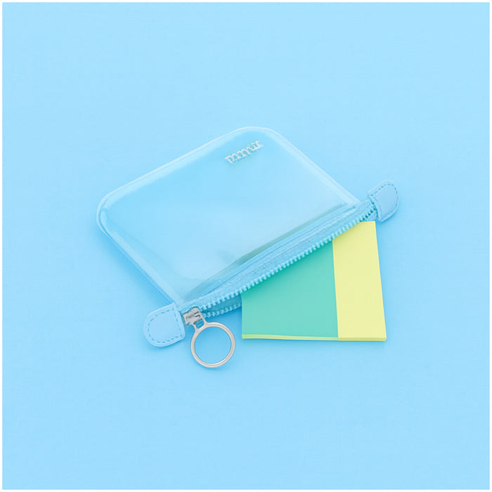 Sun Star Clear Mini Flat Mitte Pouch