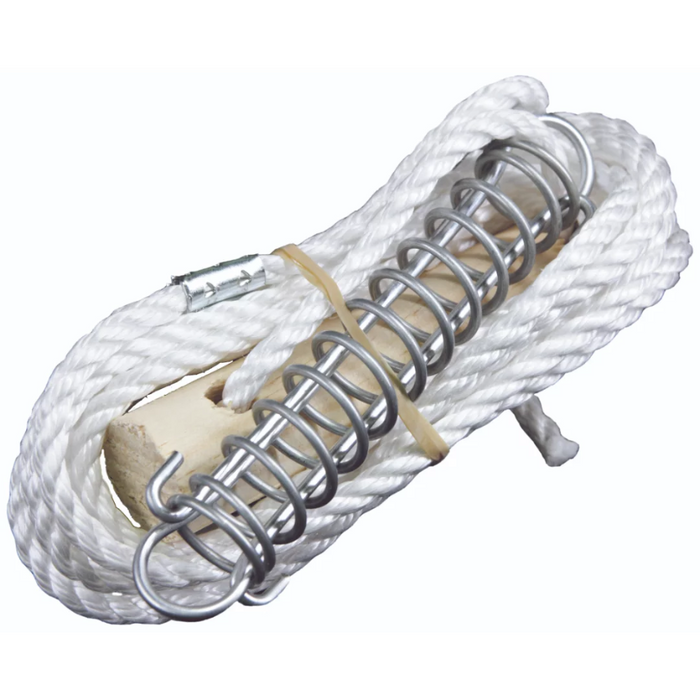 SUPEX GUY ROPE 6MM ROPE WITH WOOD & SPRING