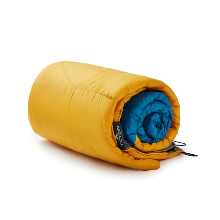 TETON ACADIA OUTDOOR CAMP BLANKET [CLR:GOLDENROD & PEACOCK]