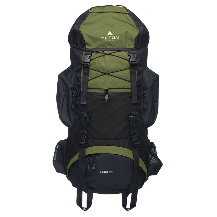 TETON SCOUT 55L BACKPACK [CLR:OLIVE]