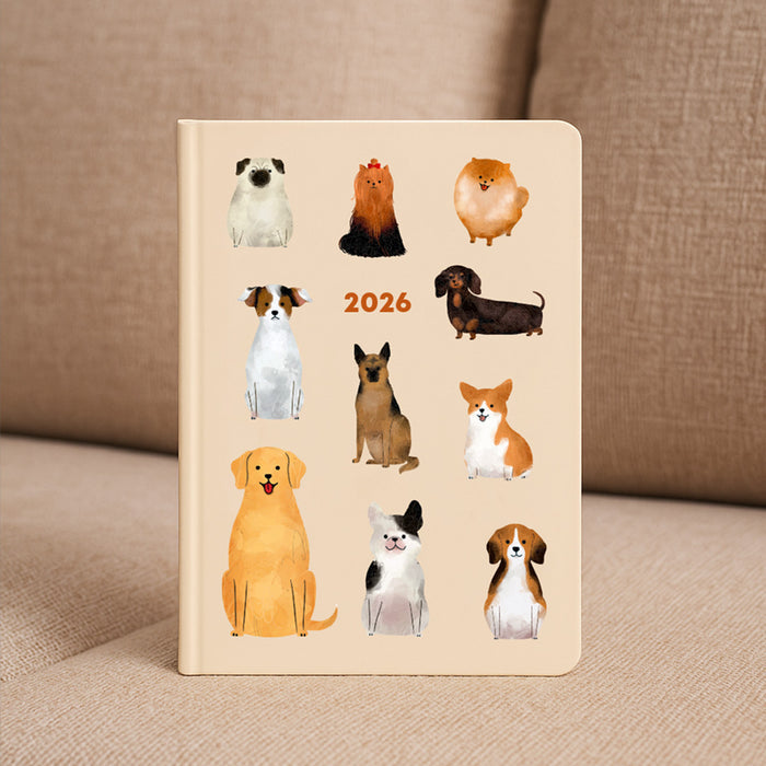 The Art Loom Dog Lovers 2026 Annual Planner