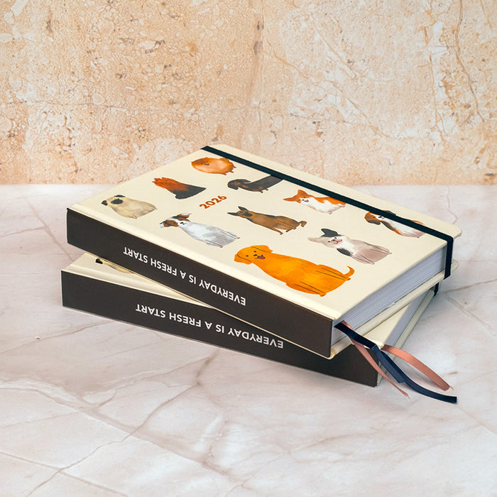 The Art Loom Dog Lovers 2026 Annual Planner