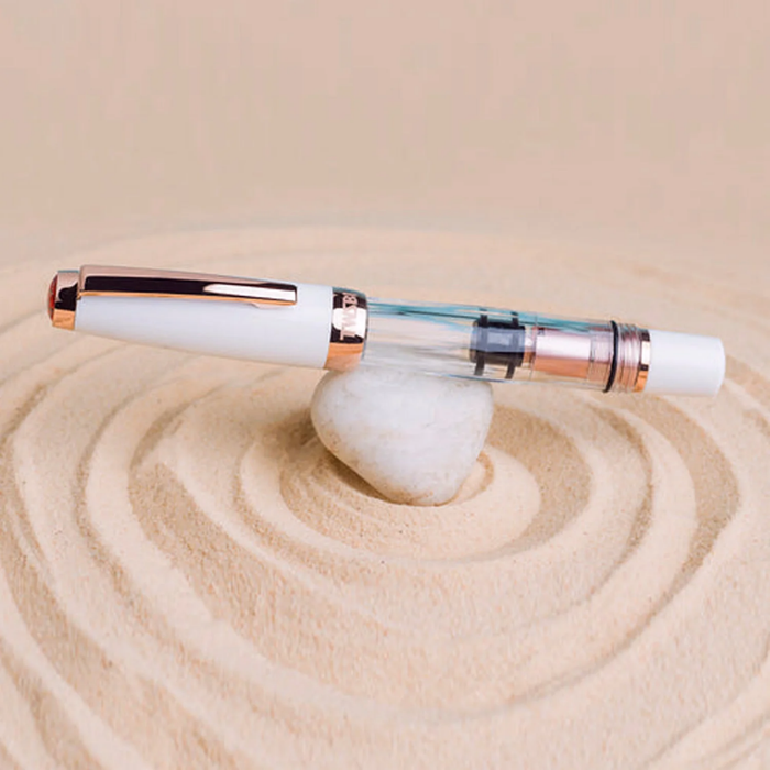 Twsbi Diamond Mini White Rose Gold Fountain Pen