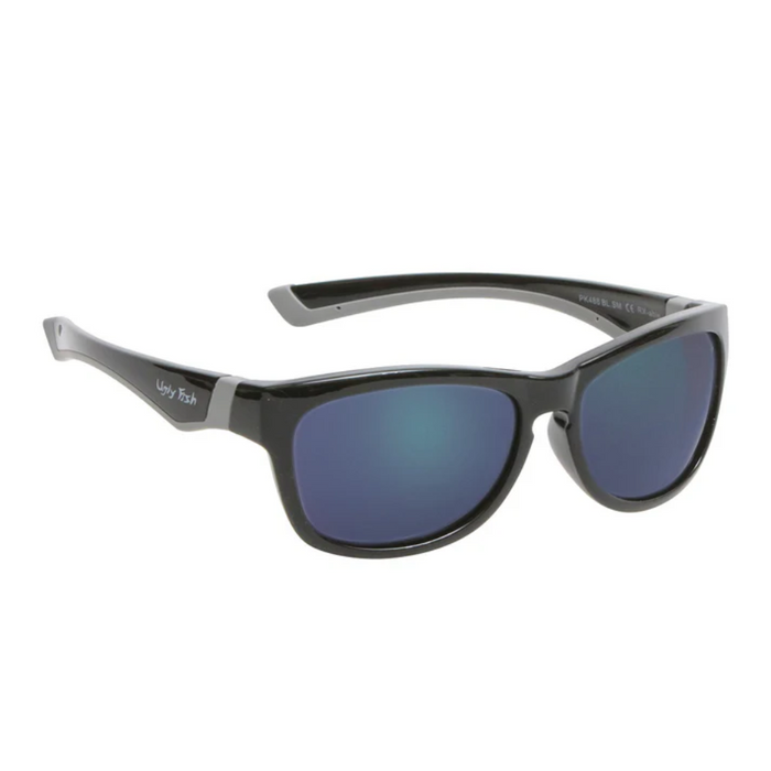 UGLY FISH KIDS PK488 [FRAME:BLACK LENS:BLUE MIRROR]