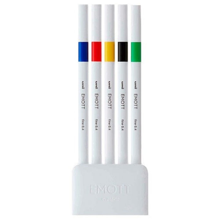 Uni-ball Emott Pens 5-color set - SCOOBOO - PEMSY5C-No.1 - Fineliner