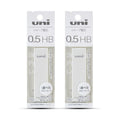 Uni Mechanical Lead Sharp Pack 0.5 HB White