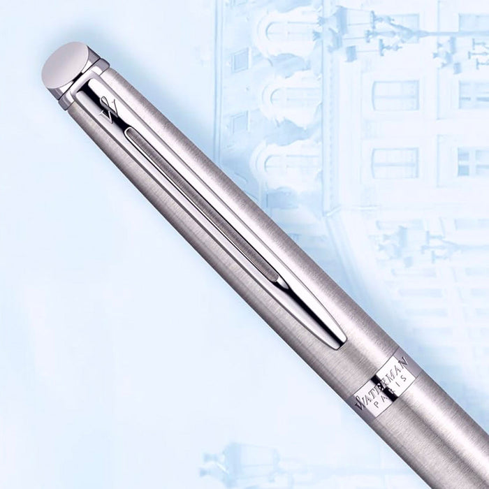 Waterman Hemisphere Stainless Steel CT Ballpoint Pen 9000017093