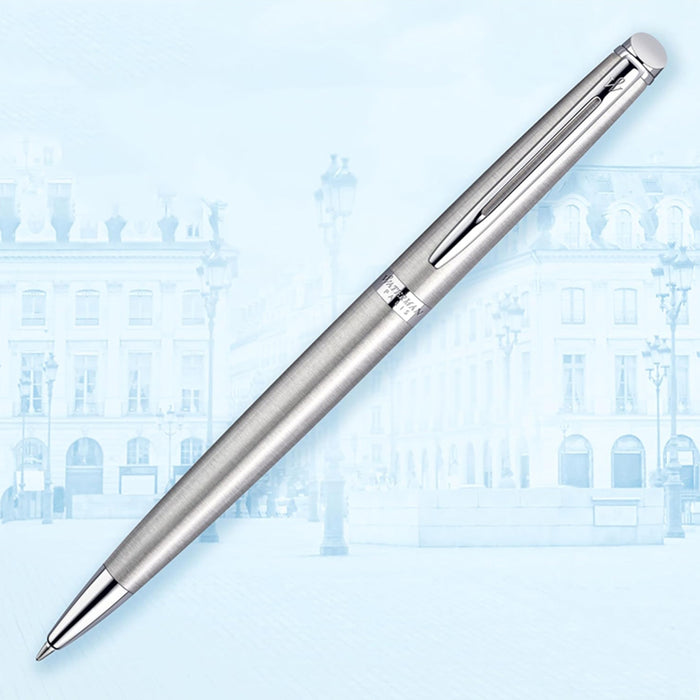Waterman Hemisphere Stainless Steel CT Ballpoint Pen