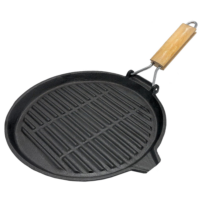 WILDTRAK 24CM ROUND GRILL PAN