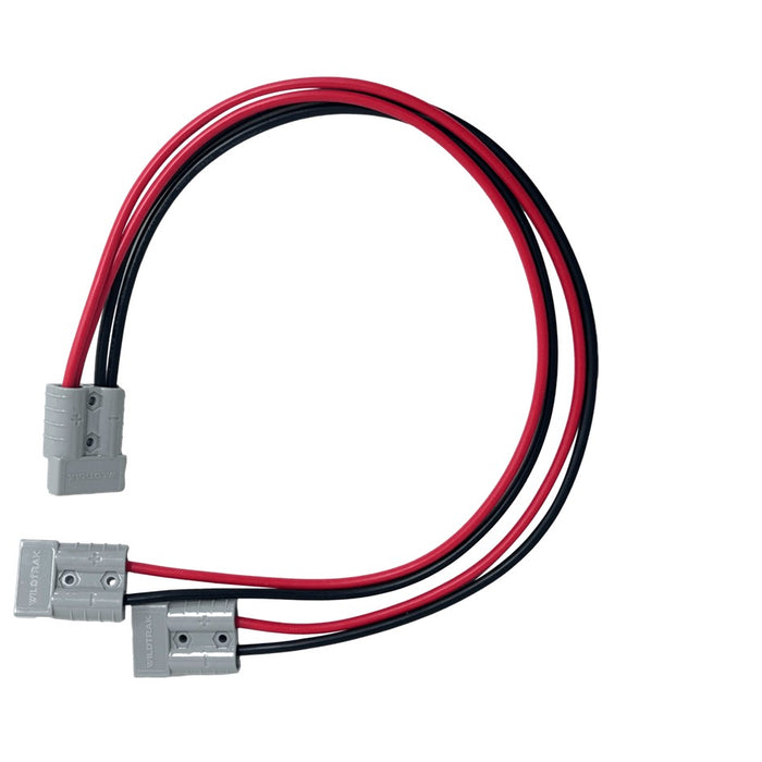 WILDTRAK 50A ANDERSON CONNECTOR TWILL 5MM LEAD 60CM 10AWG