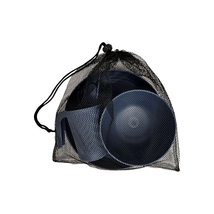 WILDTRAK 6 PIECE DINNER SET WHEAT STRAW IN NET BAG