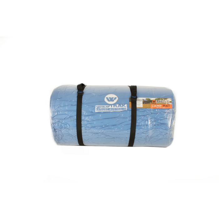 WILDTRAK CAMP MAT 50MM SINGLE OPEN CELL 190X60X5CM