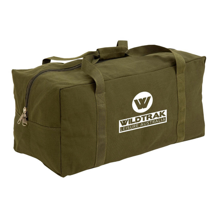 WILDTRAK CANVAS DUFFLE BAG EXTRA LARGE
