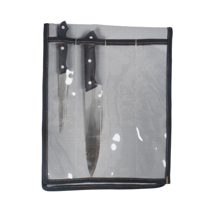 WILDTRAK EXPLORER 400GSM RIPSTOP CANVAS 4PC KNIFE WRAP