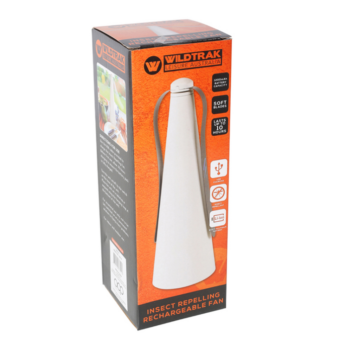 WILDTRAK FAN RECHARGEABLE INSECT REPELLER