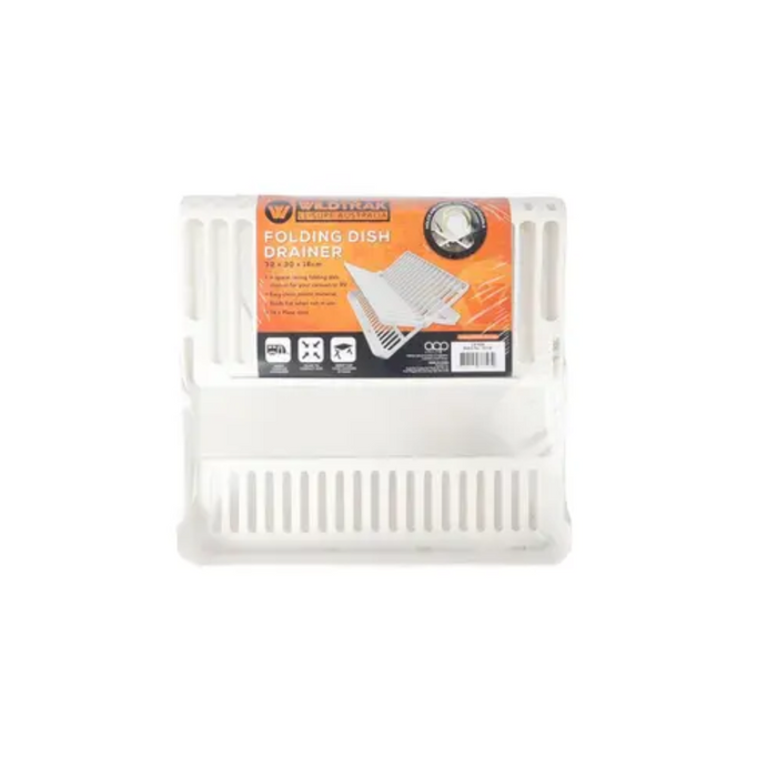 WILDTRAK FOLDING DISH DRAINER FOR CARVAN OR RV