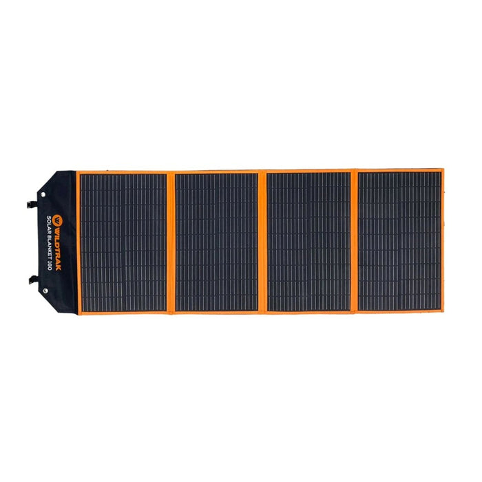 WILDTRAK FOLDING SOLAR BLANKET 160W EFTE COATED WITH STAND