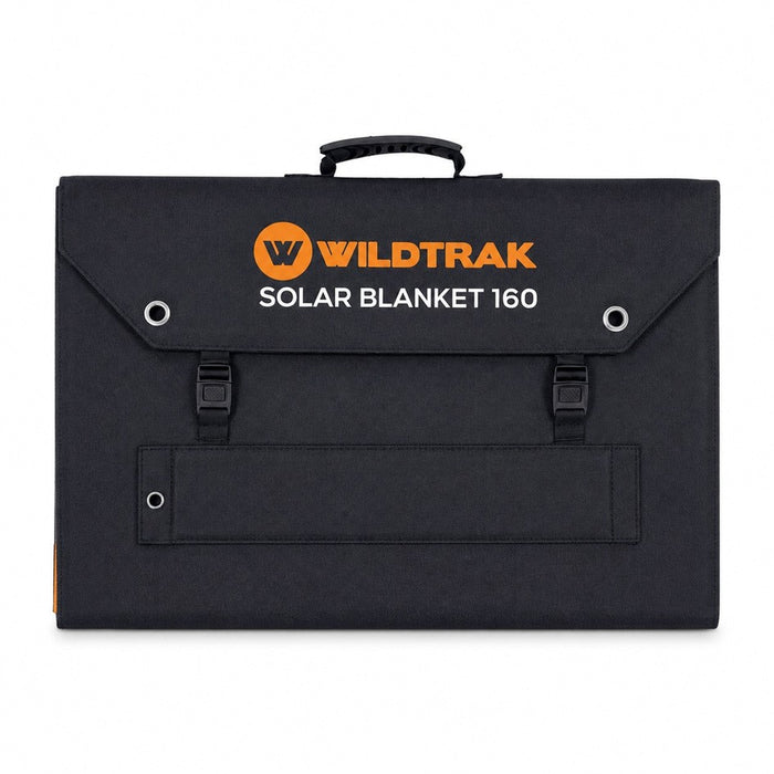 WILDTRAK FOLDING SOLAR BLANKET 160W EFTE COATED WITH STAND