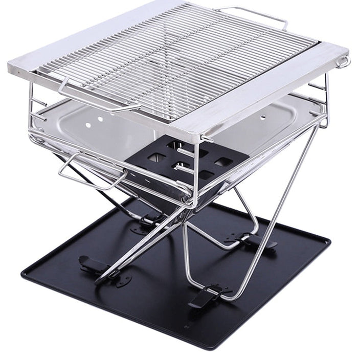 WILDTRAK FRONTIER 450 STAINLESS STEEL FOLDING BBQ